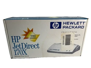 1999 HP JetDirect 170X External Print Server Parallel Port New In Box Fast Ship! - Picture 1 of 10