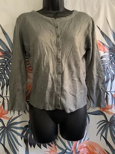 Active Basics Cardigan Sweater Sz M - Picture 1 of 5