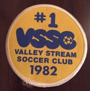 1982 Valley Stream Long Island Ny Soccer Club Patch - Picture 1 of 2