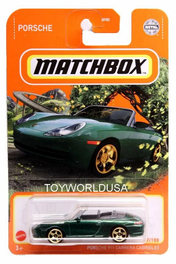 2022 Matchbox #27 Porsche 911 Carrera Cabriolet - Image 1 of 1