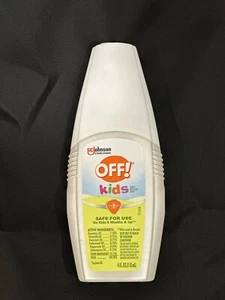 SC Johnson ¡Apagado! Repelente de insectos para niños seguro para niños de 6 meses en adelante 4 fl.oz - Imagen 1 de 2