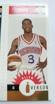 Allen Iverson RC Rookie 1996 C.Choice MINI DORADO Shaquille O'Neal Smith COMO NUEVO ~ PATIO Foto 1 de 4