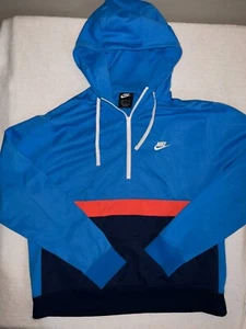 Nike Hoodie halber Reißverschluss XL Old School Y2K - Bild 1 von 5