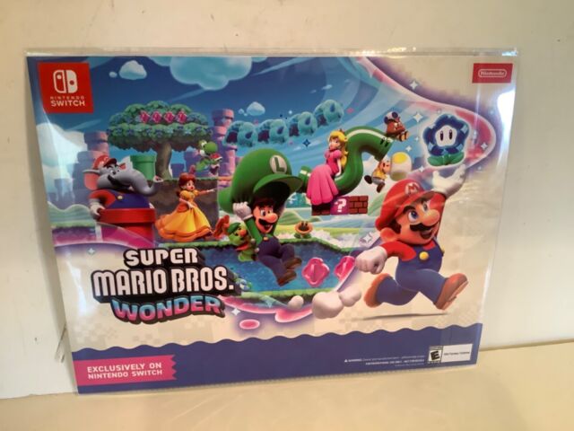 Super Mario Bros. Wonder Nintendo Switch + Autocolantes de Oferta