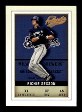 2002 Fleer Authentix Richie Sexson   #37