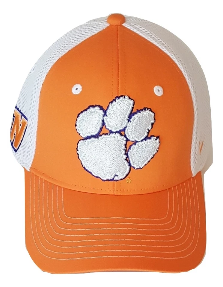 Zephyr Clemson Tigers Hat Mesh Back Stretch Fitted Cap M/L Size - Image 1 of 4