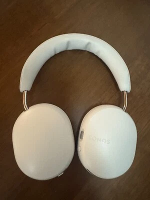 Lightly Used Sonos Ace Wireless Noise Canceling Headphones (White) - Image 1 of 3