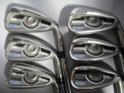 Ping G Iron #5-9.W(6Clubs)/AWT/Flex:S/Yellow Dot/Iron set - Image 1 of 4
