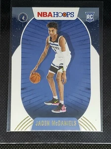 2020-21 Panini NBA Hoops JADEN MCDANIELS RC #245 WINTER PARALLEL Timberwolves - Bild 1 von 2