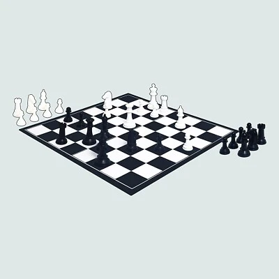 Chess War & Strategy Game Set For Kids, Adults & Family, 2 Players 7 & Above - Image 1 of 4