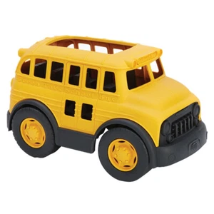 Juguete de autobús escolar Green Toys Push Along, sin BPA, ecológico, 100 % reciclado - Imagen 1 de 2