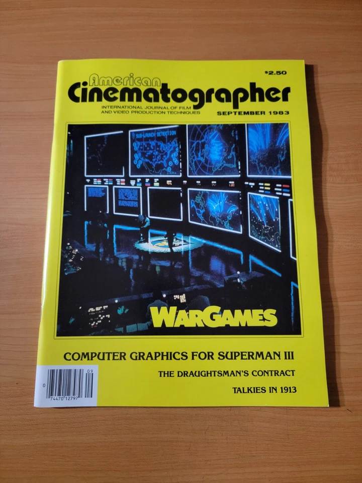 American Cinematographer Vol. 64 #9 September 1983 WAR GAMES Superman III - Image 1 of 1