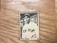 1975 TCMA Tony Lazzeri New York Yankees Card