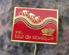 1977 Okolo Slovenska Tour of Slovakia Cycling UCI Europe Bike Race Pin Badge