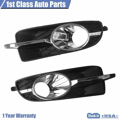 Juego de biseles de lámpara embellecedores de luces antiniebla par (2) LH RH Fit Buick LaCrosse 2010-2013 Foto 1 de 4