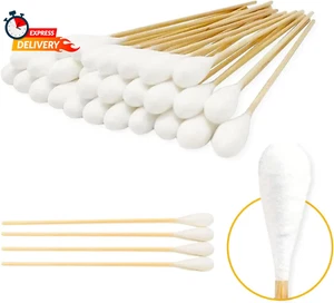 6-Inch Long Q-Tips for Cleaning Dogs' Ears | Extra-Wide Cotton Swabs for Dog Ear - Picture 1 of 12