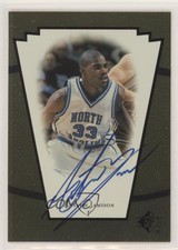 1998-99 SP Top Prospects Vital Signs Antawn Jamison #AJ Rookie Auto RC