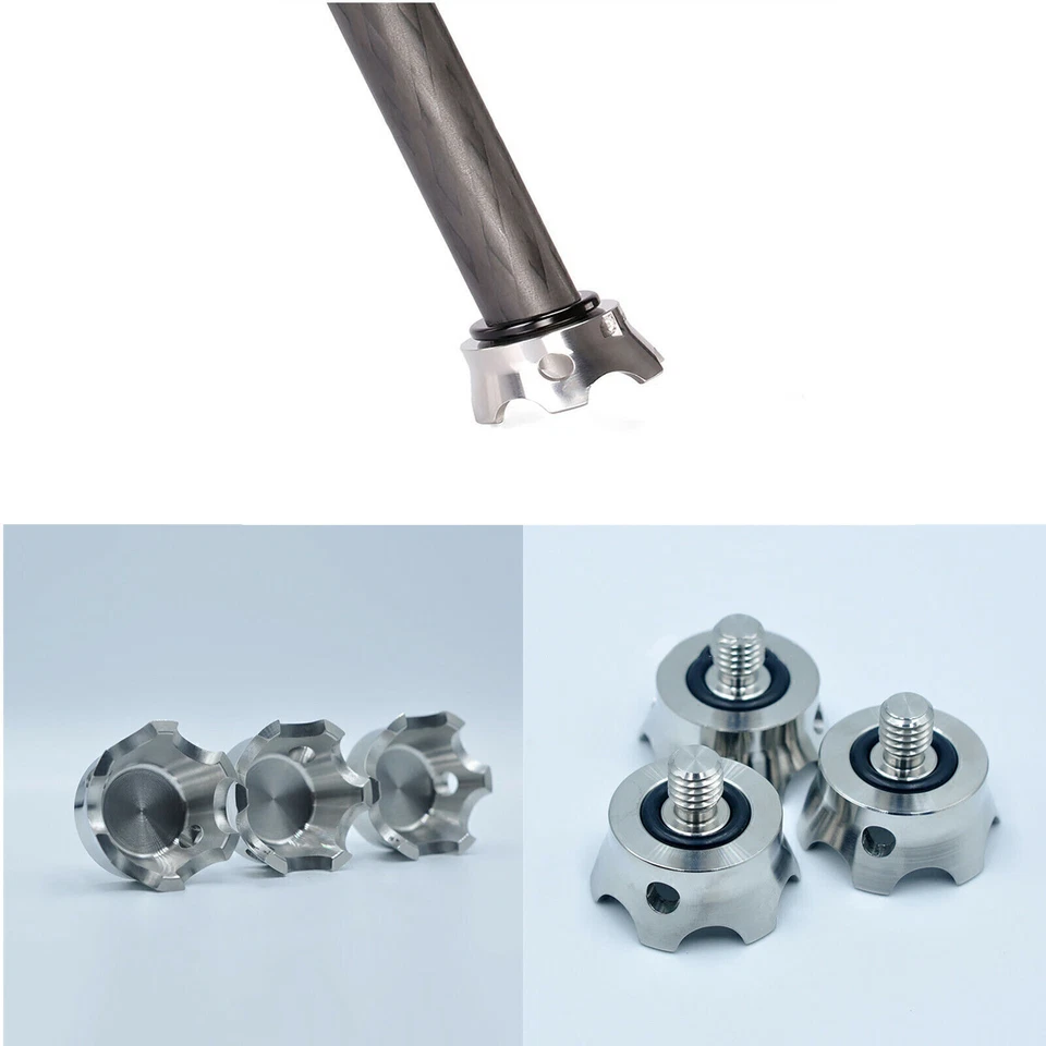 Adaptador de pico de corona con soporte de trípode para trípode Gitzo GT1531/TRRS/Benro trípode de tornillo de 3/8" Foto 1 de 4