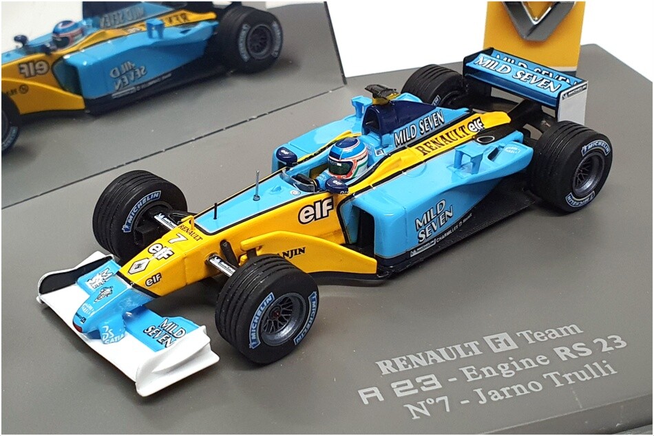 【希少】京商ユニバーサルホビー　RENAULT　Ｆ１ Nikko 18” RENAULT F1 TEAM Radio Control CAR (Boxed) Untested