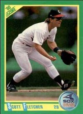 1990 Score Scott Fletcher Chicago White Sox #58