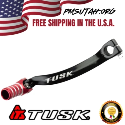 Tusk Shift Lever 1988-1992 Honda CR250R CR 250R Engine Gear Shifter Pedal Red - Image 1 of 3