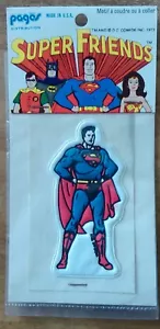 SUPERMAN vintage 1973 autocollant sticker DC COMICS INC Made in USA super heros - Bild 1 von 5