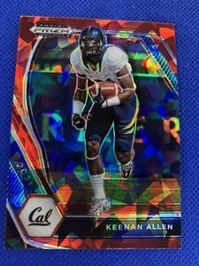 2021 #42 Keenan Allen Panini Prizm Draft Picks Red Cracked Ice Prizm - Bild 1 von 2