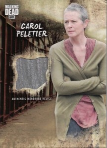 The Walking Dead Road To Alexandria, Melissa McBride (Carol) Wardrobe Relic Card
