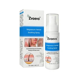 Zvoevo Magnesium Herbal Psoriasis Spray, Repair Skin, Gentle Moisturizing 50ml - Picture 1 of 16