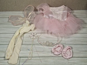 American Girl Doll Nutcracker Sugar Plum Fairy Ballet Dress Wand And Slippers - Picture 1 of 7
