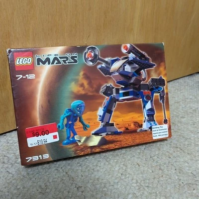 LEGO Life On Mars 7313 Red Planet Protector New Sealed Vintage 2001 NIB - Image 1 of 4