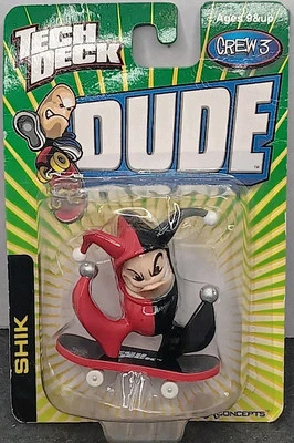 De colección 200 Tech Deck Dude SHIK XConcepts Crew Serie 3 Nuevo Sellado Skateboarding Foto 1 de 4