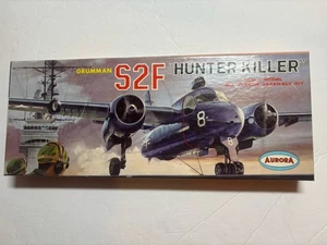 Aurora Grumman S2F Hunter Killer (Kit Started) Complete #145-98 - Picture 1 of 2