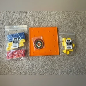 EAI Education Math Manipulatives Lot Geoboard Linking Cubes GeoModel Solids - Picture 1 of 4
