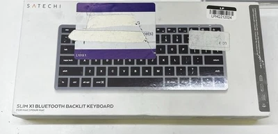 Satechi Slim X1 Bluetooth Keyboard - Space Gray - Image 1 of 3