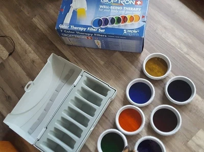 Zepter Bioptron PRO 1 Juego de Colorterapia (7 Lentes de Color) en Caja Original Foto 1 de 4