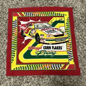 Nascar Kelloggs Corn Flakes Hendrick Racing Stoff Panel Frottee Labonte - Bild 1 von 8