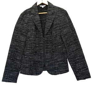 Cabi Tweed maritim adretter Blazer Damengröße 10 Büro Sirene marineblau Karriere - Bild 1 von 11