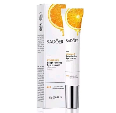 Sadoer Vitamin C Eye Cream Hydrating Anti Aging  Anti Wrinkles Brightening  - Image 1 of 4