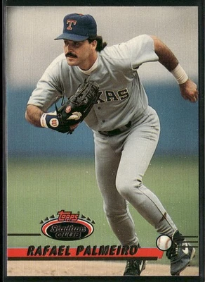 Rafael Palmeiro 1993 Stadium Club #115 Texas Rangers - Image 1 of 2