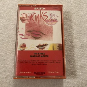 The Kinks Word Of Mouth 1984 Cassette Tested - Picture 1 of 7