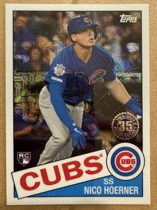 2020 Topps '85 Topps Silver Pack Chrome Nico Hoerner #85C6 - Picture 1 of 2