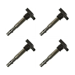 SET-SIUF575T-4 Ignition Coils Set of 4 for VW Audi A8 Quattro Q3 A5 CC A4 Q5 A6 - Picture 1 of 3