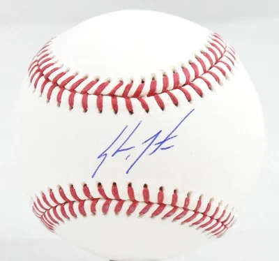 Béisbol Shawon Dunston Autografiado Rawlings OML - Beckett con Holograma *Azul Foto 1 de 3