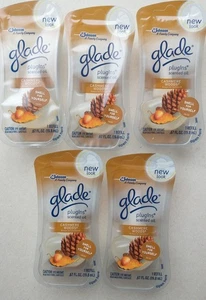 5 Glade PlugIns Duftöl Lufterfrischer Nachfüller, Cashmere Woods - Bild 1 von 2