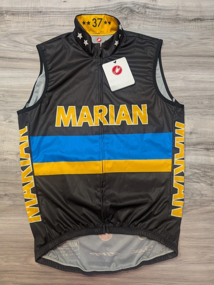 Chaleco Jersey Castelli Ciclismo Sin Mangas Mediano 37 Nuevo Con Etiquetas Foto 1 de 4