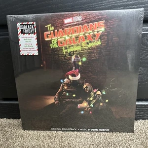 The Guardians Of The Galaxy Holiday Special RSD Clear W/Green Red Splatter New 2 - Picture 1 of 3