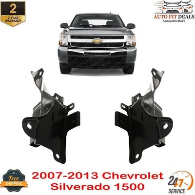 Soporte de parachoques delantero para Chevrolet Silverado 1500 2007-2013 Foto 1 de 4