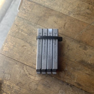 Ridgid bolt universal dies 1/2-3/4", NPT - Image 1 of 4