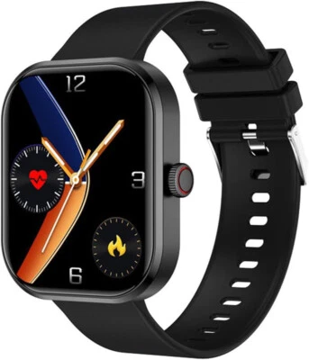 Smartwatch Herren Damen mit Telefonfunktion Armbanduhr für iPhone Samsung Huawei - Bild 1 von 4